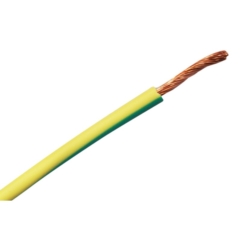 CARRETE 600m HILO FLEXIBLE DE LINEA TIERRA 2,5mm²