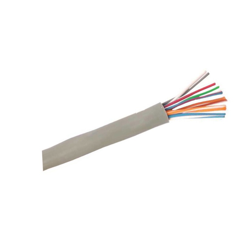 ROLLO 100m CABLE TRENZADO C-FUNDA 8x0,22 LIBRE HALOGENOS ROLLO 100m CABLE TRENZADO C-FUNDA 8x0,22 LIBRE HALOGENOS