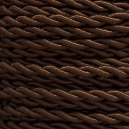 50 METROS CABLE TRENZADO 2x0,75 MARRÓN (20)