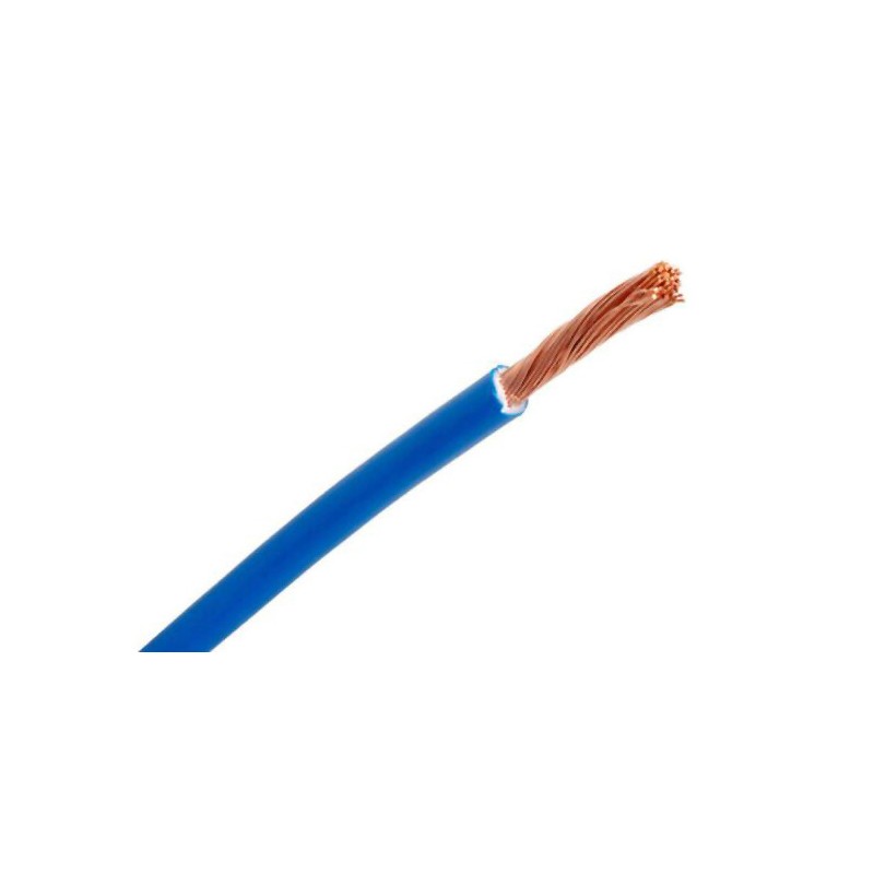 R100 4mm2 AZUL LIBRE HALOGENOS