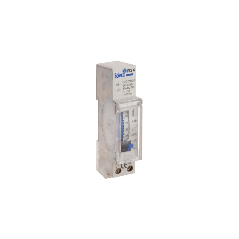 R24 INTERRUPTOR HORARIO ANALOGICO 24H SOLERA