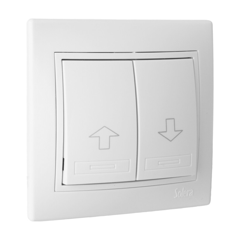 ERP20U PULSADOR PERSIANA BLANCO SERIE EUROPA