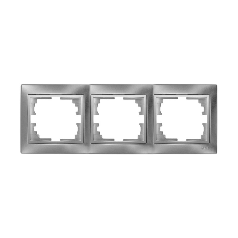 ERP73AU MARCO DE 3 ELEMENTOS PLATA SERIE EUROPA SOLERA ERP73AU MARCO DE 3 ELEMENTOS PLATA SERIE EUROPA SOLERA