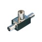 0300751 CONECTOR ADAPTA TV TRIPLE 2HEMBRAS-MACHO F-BRIGHT