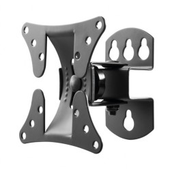 500055001 SOPORTE TV CON BRAZO NEGRO DE 13" A 27" HOLMIOS