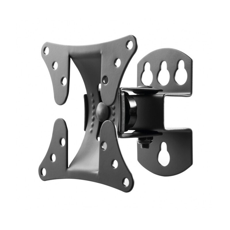 500055001 SOPORTE TV CON BRAZO NEGRO DE 13" A 27" HOLMIOS
