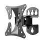 500055001 SOPORTE TV CON BRAZO NEGRO DE 13" A 27" HOLMIOS