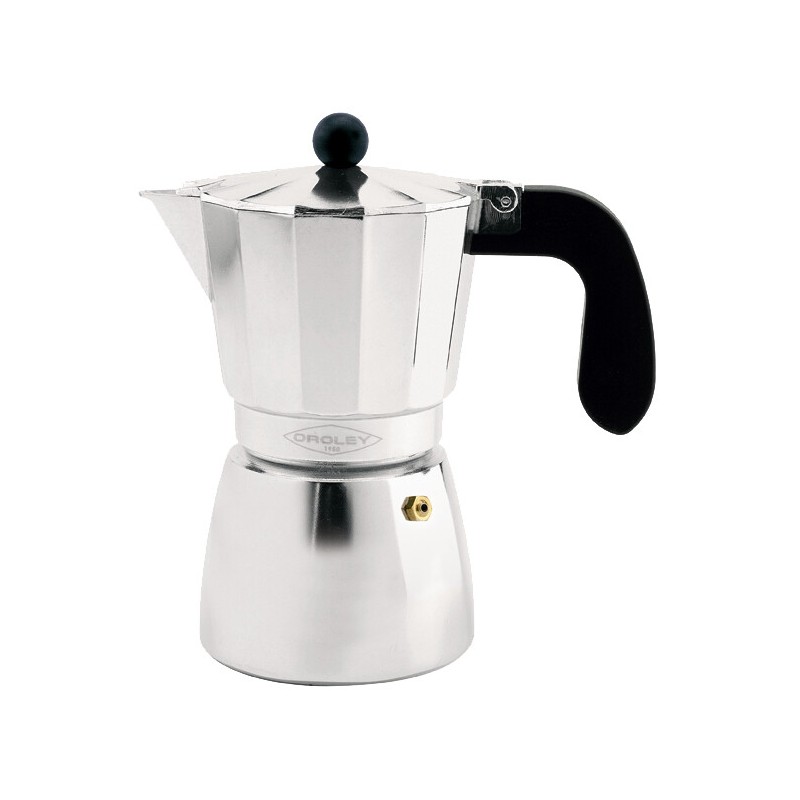 215030400 CAFETERA ALUMINIO "ALU" 9 TAZAS OROLEY