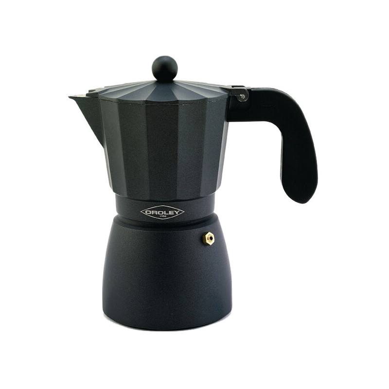 215040400 CAFETERA ALUMINIO TOUAREG 9 TAZAS OROLEY