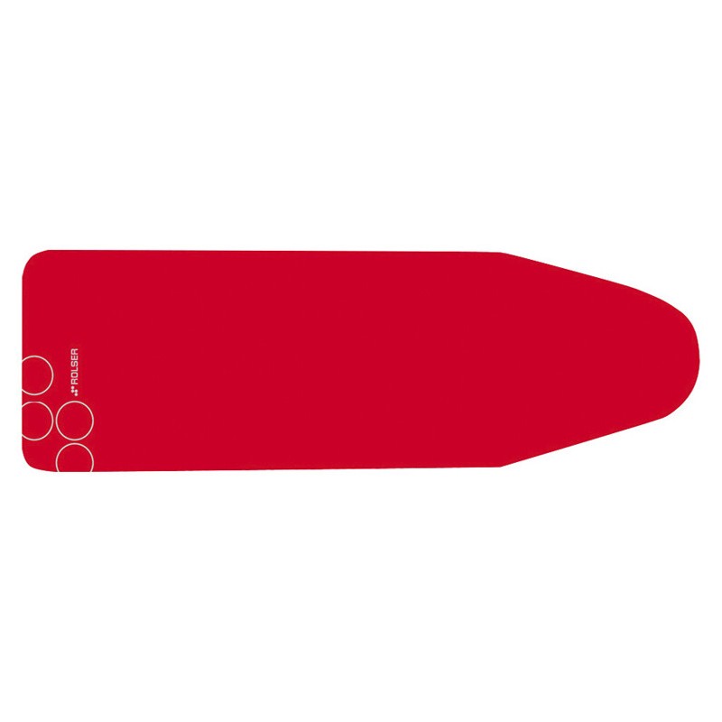 FUR004 FUNDA TABLA PLANCHAR MULETON 140x55 ROJO