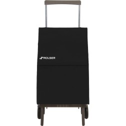 PLE001 CARRO COMPRA PLEGAMATIC 2 RUEDAS NEGRO