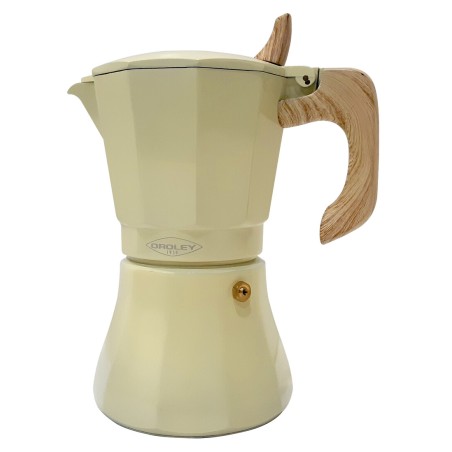 215090304 CAFETERA INDUCCION PETRA CREMA 6 TAZAS