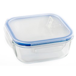 TV1100 TAPER CRISTAL HERMETICO CUADRADO 1100ml