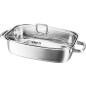 RU45 RUSTIDERA INOX 18--10 CON TAPA 35x24x10cm VIER