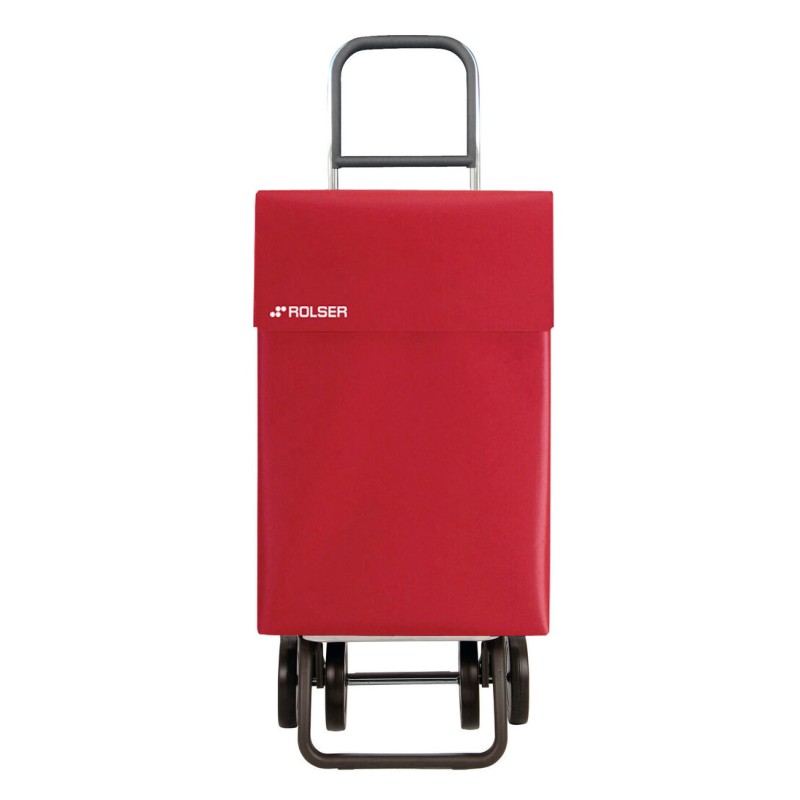 JEA032 CARRO COMPRA JEAN LN 4 RUEDAS ROJO