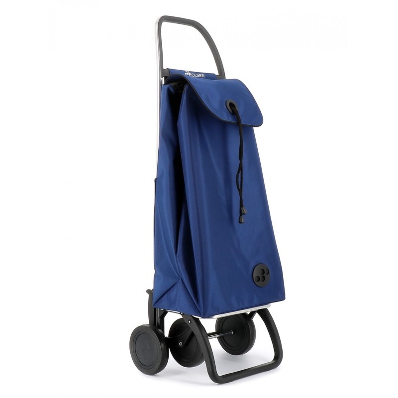 IMX302 CARRO COMPRA I-MAX MF 4 RUEDAS AZUL-KLEIN ROLSER