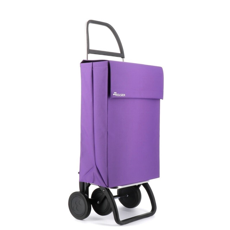 JEA032 CARRO COMPRA JEAN LN 4 RUEDAS MALVA