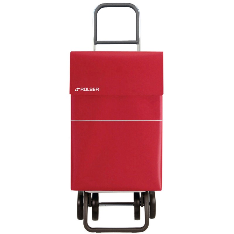 DML029 CARRO COMPRA 2500 LN 4 RUEDAS ROJO ROLSER
