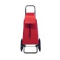 SAQ057 CARRO COMPRA SAQUET LN 6 RUEDAS SUBE ESCALERAS ROJO ROLSER