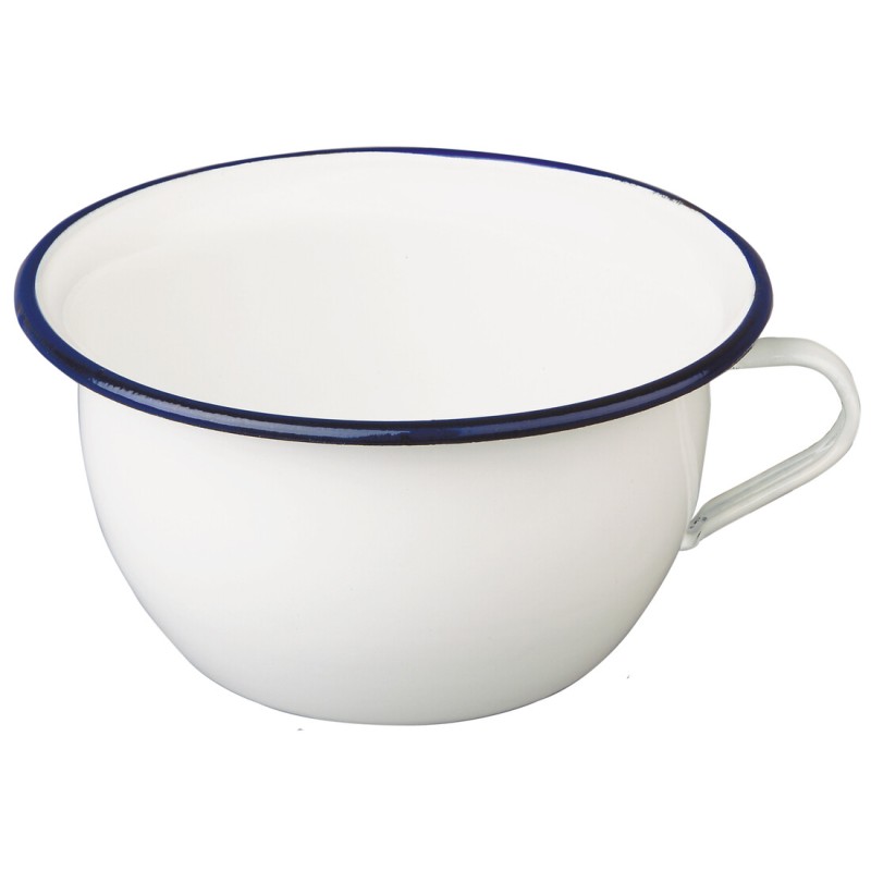 903524 ENSALADERA TIPO ORINAL ESMALTADO 24cm IBILI