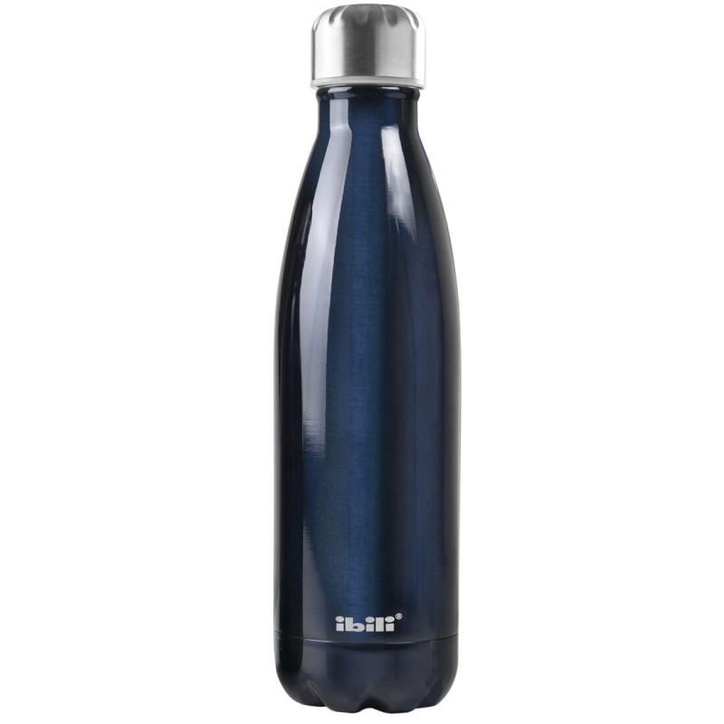 758450B 0,5L BOTELLA TERMO INOX AZUL IBILI