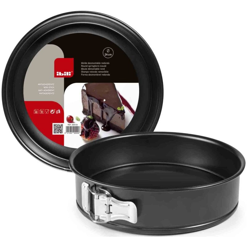 820124 MOLDE PARA TARTAS DESMONTABLE 24cm IBILI
