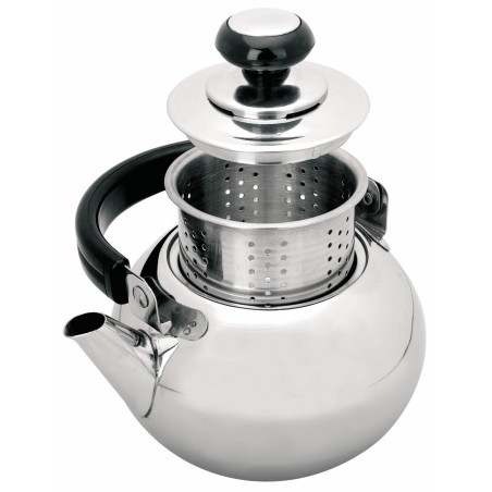 610109 CAFETERA PAVA CON FILTRO 0,9L INOX IBILI