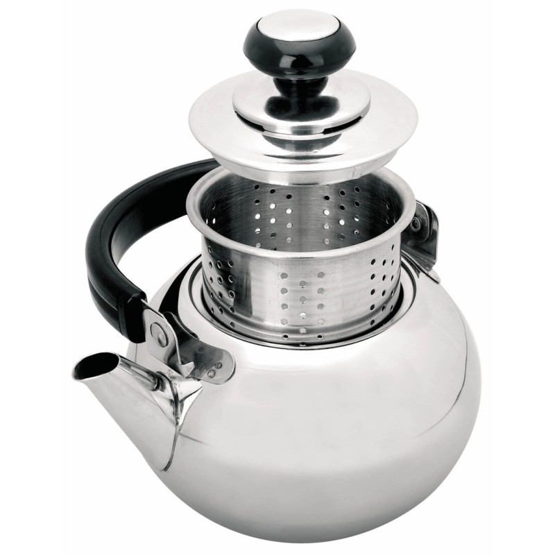 610115 CAFETERA PAVA CON FILTRO 1,5L INOX IBILI