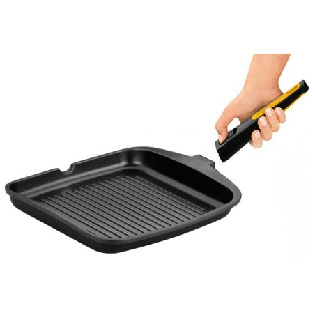 A481428 ASADOR GRILL RAYADO FAST CLICK Ø28cm BRA