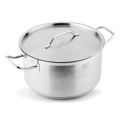 04043804 CACEROLA PREMIUM CON TAPA INOX 18-10 28x8cm BOJ