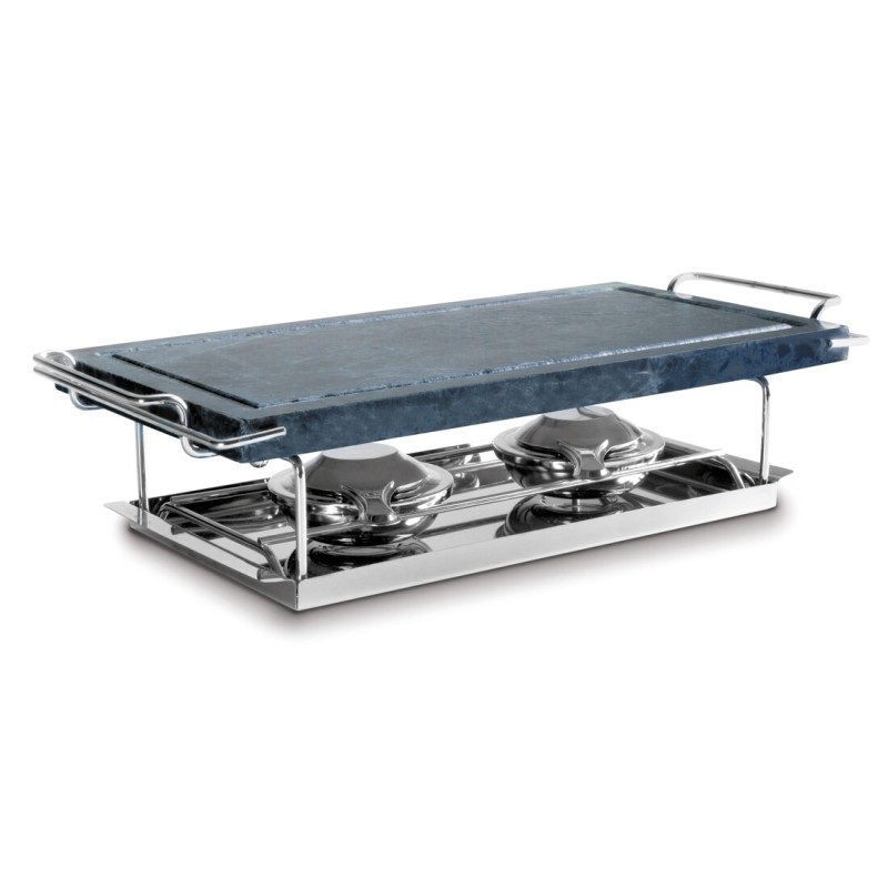 755000 PLANCHA GRILL DE PIEDRA RECTANGULAR 18x37cm IBILI