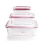 754750 SET 3 TAPER CRISTAL CUADRADO IBILI