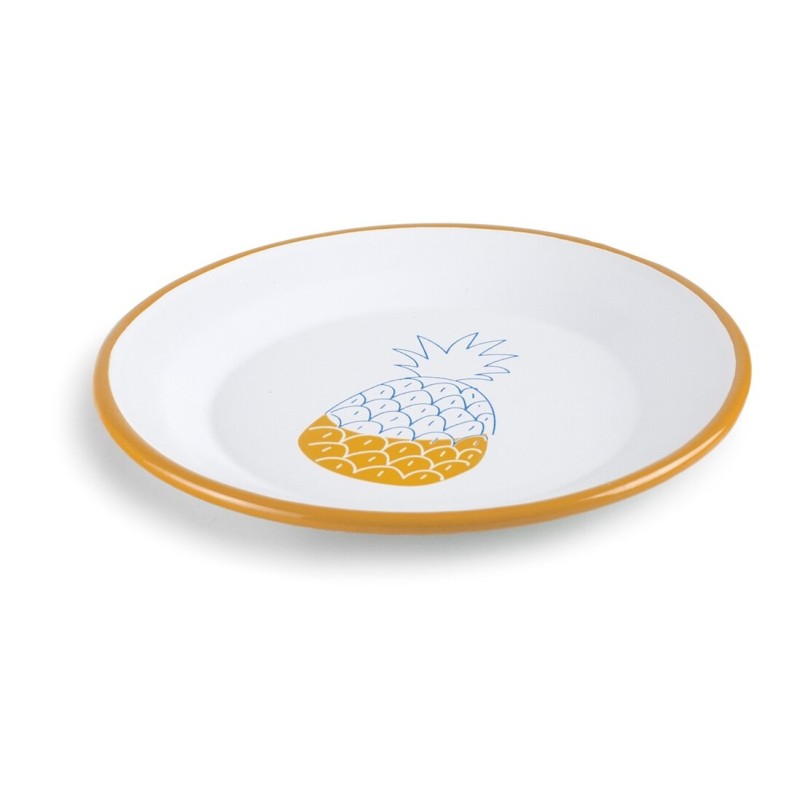 942000 PLATO PIÑA PARA POSTRE ACERO ESMALTADO Ø18cm GASTRO DESSIN IBILI 942000 PLATO PIÑA PARA POSTRE ACERO ESMALTADO Ø18cm GASTRO DESSIN IBILI