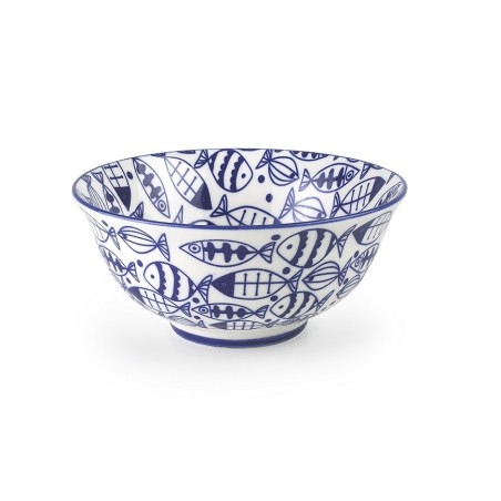 687908 BOL CERAMICO 16cm ACUARIO IBILI