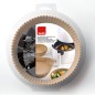 688517 50ud BANDEJA DESECHABLE REDONDA PARA FREIDORA DE AIRE Ø20 IBILI