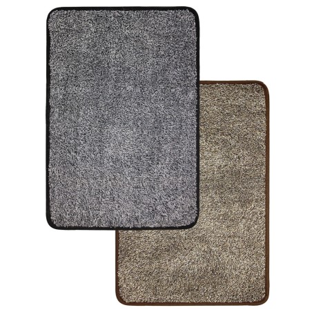ALFOMBRA MIRACLE MARRON-GRIS 90x120cm