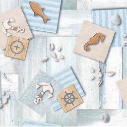 83251 1m MANTEL DE HULE QD-TEX MODELO ANCLAS 140cm DINTEX