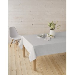 42925 1m MANTEL DE HULE ANTINAMANCHAS MODELO TROPPO BEIGE 140cm DINTEX