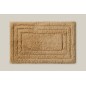 04282 ALFOMBRA DE BAÑO TEXTIL 60x40cm KALITHEA MARRON CLARO DINTEX