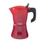215090511 CAFETERA 12 TAZAS ROJA PETRA OROLEY