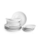 692200 SET 18 PIEZAS BOLONIA BLANCO IBILI