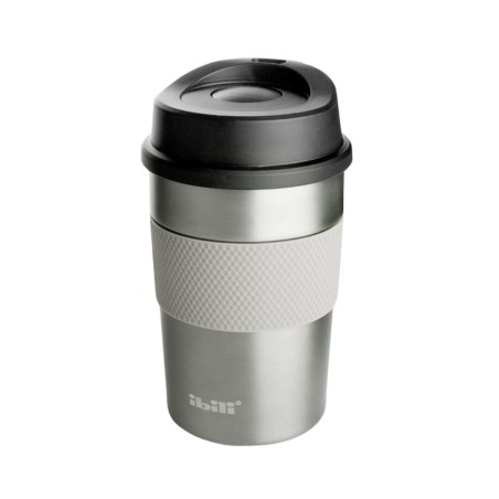 667536T VASO DOBLE PARED LUXE TITANIO 360ml IBILI