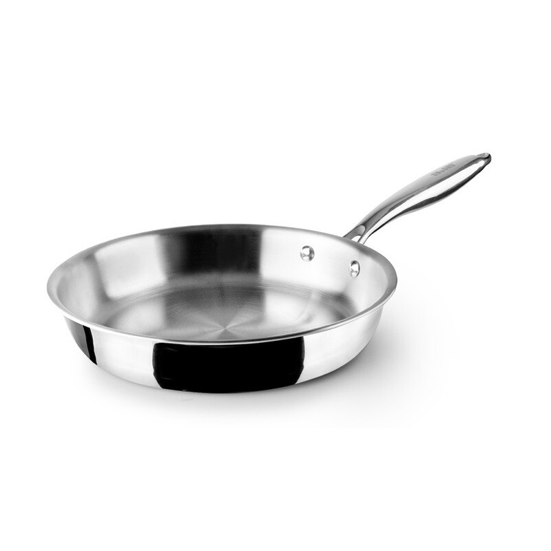 652928 SARTEN TRICAPA SIN ANTIADHERENTE SERIE TRIPLY NATURAL Ø28cm IBILI