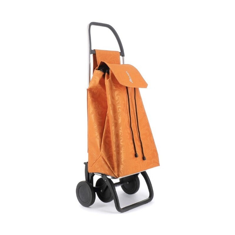 SAQ047 CARRO COMPRA SAQUET GLORIA 4 RUEDAS MANDARINA ROLSER SAQ047 CARRO COMPRA SAQUET GLORIA 4 RUEDAS MANDARINA ROLSER