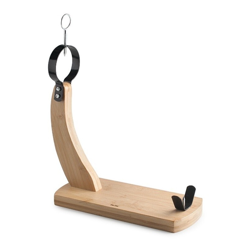 684210 SOPORTE JAMONERO MADERA DE BAMBU GONDOLA NOBLE IBILI