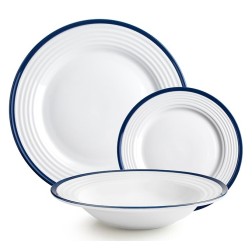 693500 SET 12 PIEZAS VAJILLA PORCELANA PROVENCE IBILI