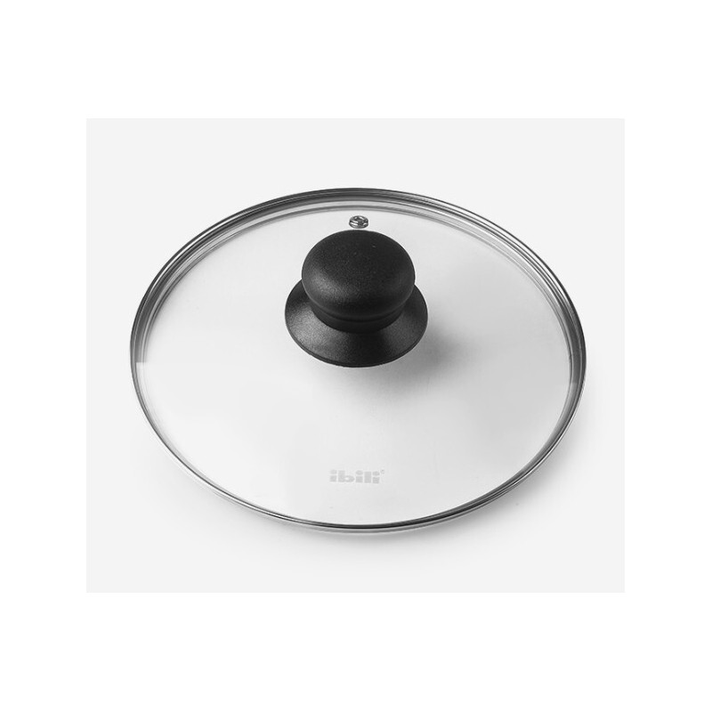 970724 TAPA DE CRISTAL Ø24cm IBILI