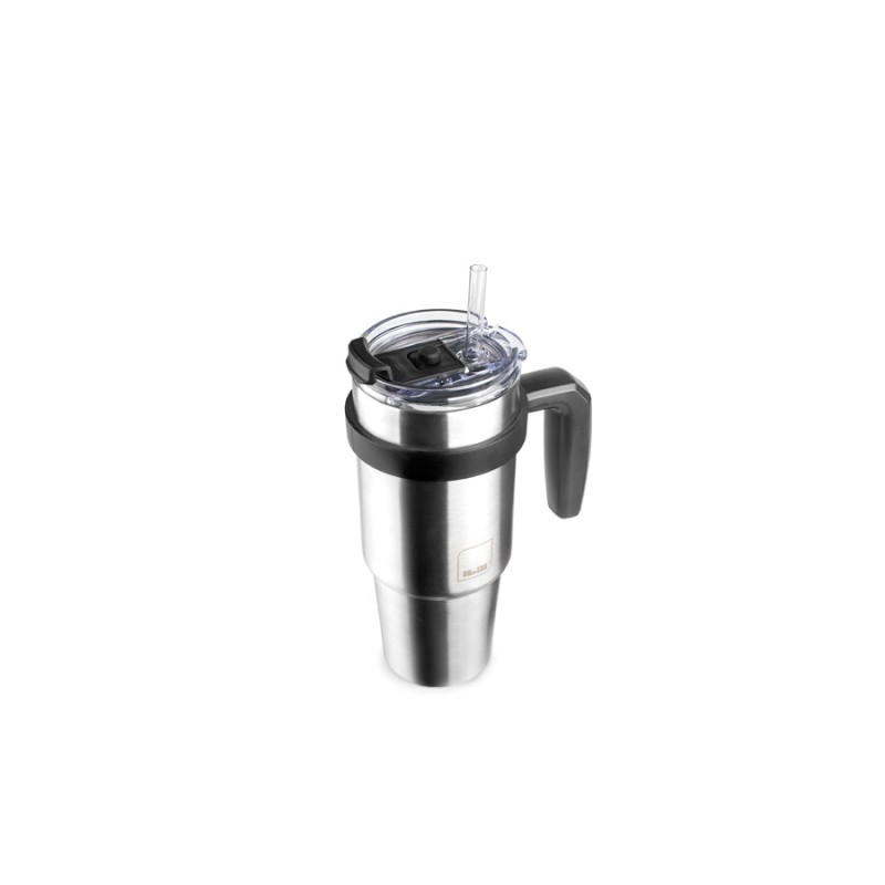 669006 VASO DOBLE PARED CON ASA GO 580ml IBILI