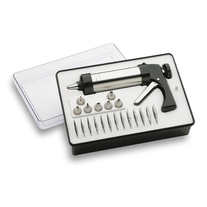 68989 JUEGO PISTOLA REPOSTERIA INOX 18-10 LACOR