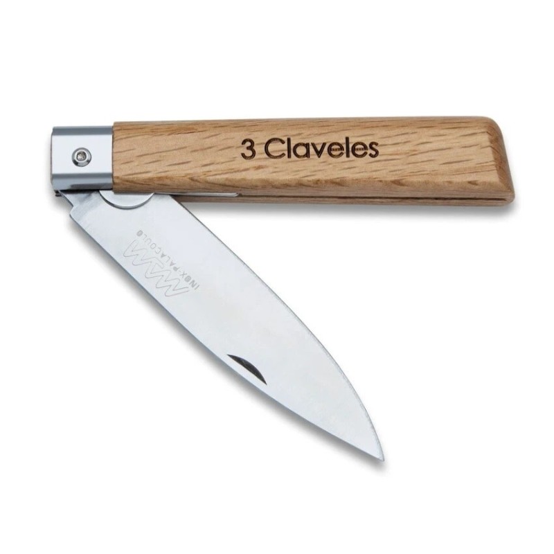 1754 NAVAJA MADERA CON PUNTA Y BLOQUEO DE HOJA 3 CLAVELES 1754 NAVAJA MADERA CON PUNTA Y BLOQUEO DE HOJA 3 CLAVELES